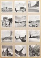 1960 Moszkva-Leningrád, magyar vízügyi delegáció látogatása a Szovjetunióban, két fotóalbum össz. tö...