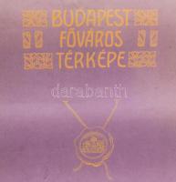 Budapest székesfőváros egész területének térképe. Mérték: 1 : 5 000.
Az eredeti háromszögös felméré...