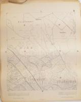 Budapest székesfőváros egész területének térképe. Mérték: 1 : 5 000.
Az eredeti háromszögös felméré...