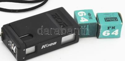 Kiev 30 16mm kamera, két filmmel, cca 1974