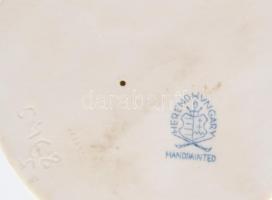 Herendi matyó táncos lány. Jelzett, kézzel festett, hibátlan, m: 15,5 cm