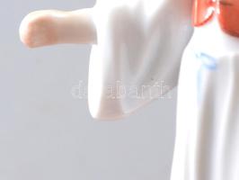Herendi favágó fiú. Formaszám: 5503. Jelzett, kézzel festett, hibátlan, m: 14,5 cm