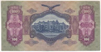 1930. 100P csillagos sorozatszámmal "*E 061 019067" T:F 
Adamo P17