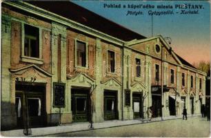 Pöstyén, Pistyan, Piestany; Fürdő szálloda, kávéház és étterem / spa hotel, cafe and restaurant