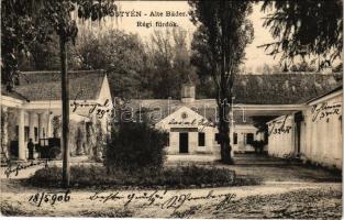 1906 Pöstyén, Piestany; Alte Bäder / régi fürdők / old spas