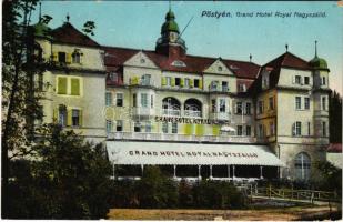 1915 Pöstyén, Piestany; Grand Hotel Royal nagy szálloda (EB)