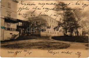 1905 Szliács-fürdő, Kúpele Sliac; Ivánszky Elek kiadása (EK)