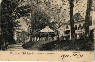 1910 Szliács, Sliac; fürdő részlet / spa (EB)