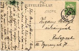 1910 Szliács, Sliac; fürdő részlet / spa (EB)