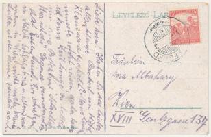 1918 Iglófüred, Bad Zipser Neudorf, Spisská Nová Ves Kupele, Novovesské Kúpele; Tulipán ház és vendé...