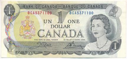 Kanada 1973. 1$ T:F Canada 1973. 1 Dollar C:F Krause P#85