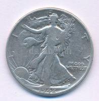 Amerikai Egyesült Államok 1942. 1/2$ Ag &quot;Walking Liberty&quot; T:F  USA 1942. 1/2 Dollar Ag &quot;Walking Liberty&quot; C:F  Krause KM#142