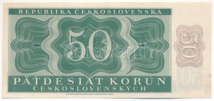 Csehszlovákia 1950. 50K T:XF
Czechoslovakia 1950. 50 Korun C:XF 
Krause P#71a