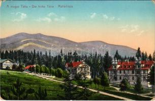 Matlárháza, Matliary, Tatranské Matliare (Magas-Tátra, Vysoké Tatry);