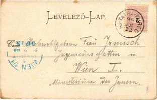 1898 (Vorläufer) Tátrafüred, Schmecks, Smokovec (Magas-Tátra, Vysoké Tatry); Maurer Adolf üzlete / s...