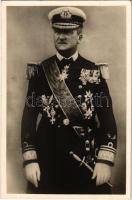 1940 Vitéz Nagybányai Horthy Miklós Magyarország kormányzója. Kallós Oszkár udvari és kamarai fényképész felvétele / Regent Horthy, Governor of Hungary