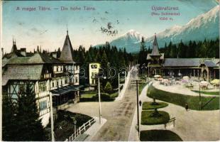 Újtátrafüred, Neu-Schmecks, Novy Smokovec (Magas-Tátra, Vysoké Tatry); (EK)