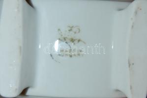 Jelzés nélküli porcelán teás kiöntő 20cm-es magassággal, szép állapotban és Díszes Magyar / Hungary ...