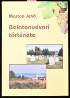 Marton Jenő: Balatonudvardi története. Balatonudvardi, 1999,Balatonudvardi Község Önkormányzata. Gazdag fekete-fehér és színes képanyaggal illusztrált. Kiadói kartonált papírkötés. Megjelent 3000 példányban.