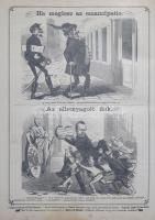 Bolond Miska. [Képes élclap.] Megjelenik minden vasárnap. Felelős szerkesztő Tóth Kálmán. Rajzolja J...