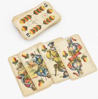 Adóbélyeges Piatnik magyar kártya.