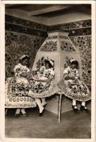 1938 Kalocsa, Babakészítés, magyar folklór / Hungarian folklore (EK)