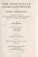 Heindel, Max

The Rosicruscian Cosmo-Conception or Mythic Christianity. An Elementary Treatise Upo...