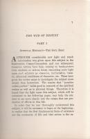 Heindel, Max:

The Web of Destiny. How Made and Unmade. Also The Occult Effect of Our Emotions. Pr...