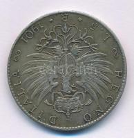 Olaszország 1901R 5L Ag "III. Viktor Emánuel" fém utánveret, peremen "FERT" (22,...