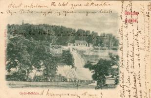 1900 Győr-Réhfalu Holzhandlung