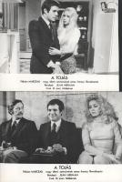 cca 1989 előtt készült ,,A tojás" című francia film jelenetei és szereplői, 9 db vintage produk...