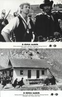 cca 1989 előtt készült ,,A türkiz nyakék" című román film jelenetei és szereplői, 6 db vintage ...