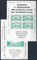 1998 Kajak-kenu világbajnokság felülnyomott emlékív pár