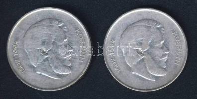 1947. 5Ft Ag "Kossuth" (2x) T:3