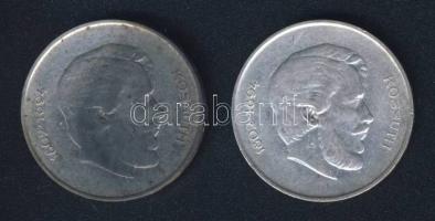 1947. 5Ft Ag "Kossuth" (2x) T:3