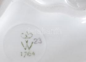 Wallendorf primadonna. Jelzett, mázas és biszkvit porcelán, hibátlan, m: 14,5 cm