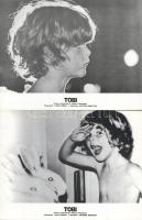 cca 1989 előtt készült ,,Tobi" című spanyol film jelenetei és szereplői, 8 db produkciós filmfo...