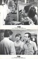 cca 1989 előtt készült ,,Tobi" című spanyol film jelenetei és szereplői, 8 db produkciós filmfo...