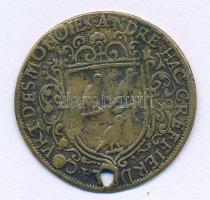 Franciaország ~1600. "GALLIA FORTIT" Cu számolóbárca T:VF ly.
France ~1600. "GALLIA ...