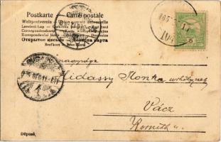 1905 Deer in the forest (EK)