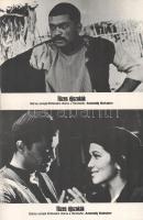 cca 1989 előtt készült ,,Tüzes éjszakák" című szovjet film jelenetei és szereplői, 9 db produkc...