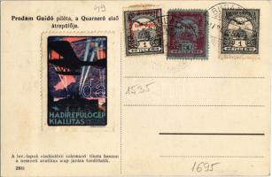 Prodam Guidó pilóta, a Quarneró első átrepülője, olasz származású magyar gyógyszerész, repülőgépterv...