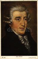 Joseph Haydn. F. A. Ackermanns Kunstverlag Serie 160 (12 Komponisten) s: A. Schindler (EM)