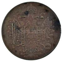 ~1900. "Ganze Tages Arbeit (Egész napi munka)" bronz Dohánygyári bárca, nagyméretű, osztrák típus (38mm) T:VF ph., fo.