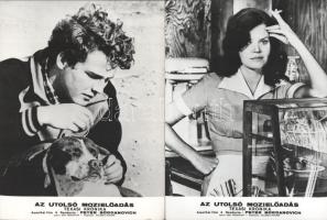 cca 1989 előtt készült ,,Az utolsó mozielőadás" című amerikai film jelenetei és szereplői, 21 d...