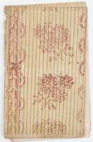 cca 1750 Calendarium Romano-Franciscanum 23p. Zsebnaptár. Fűzve, elvált papírborítóval