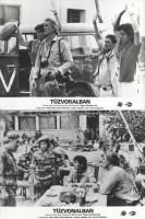 cca 1989 előtt készült ,,Tűzvonalban" című amerikai film jelenetei és szereplői, 9 db vintage p...