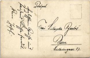 K.u.k. Kriegsmarine Matrosen des S.M. Dampfers IV (ex Gastein), Weihnachten / Osztrák-magyar matróza...