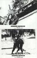 cca 1989 előtt készült ,,Háborús reggelek" című albán film jelenetei és szereplői, 10 db vintag...