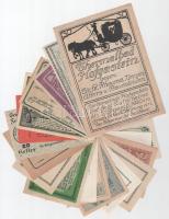 Ausztria 1920-1922. 18db-os vegyes osztrák szükségpénz tétel T:UNC,AU
Austria 1920-1922. 18pcs of m...